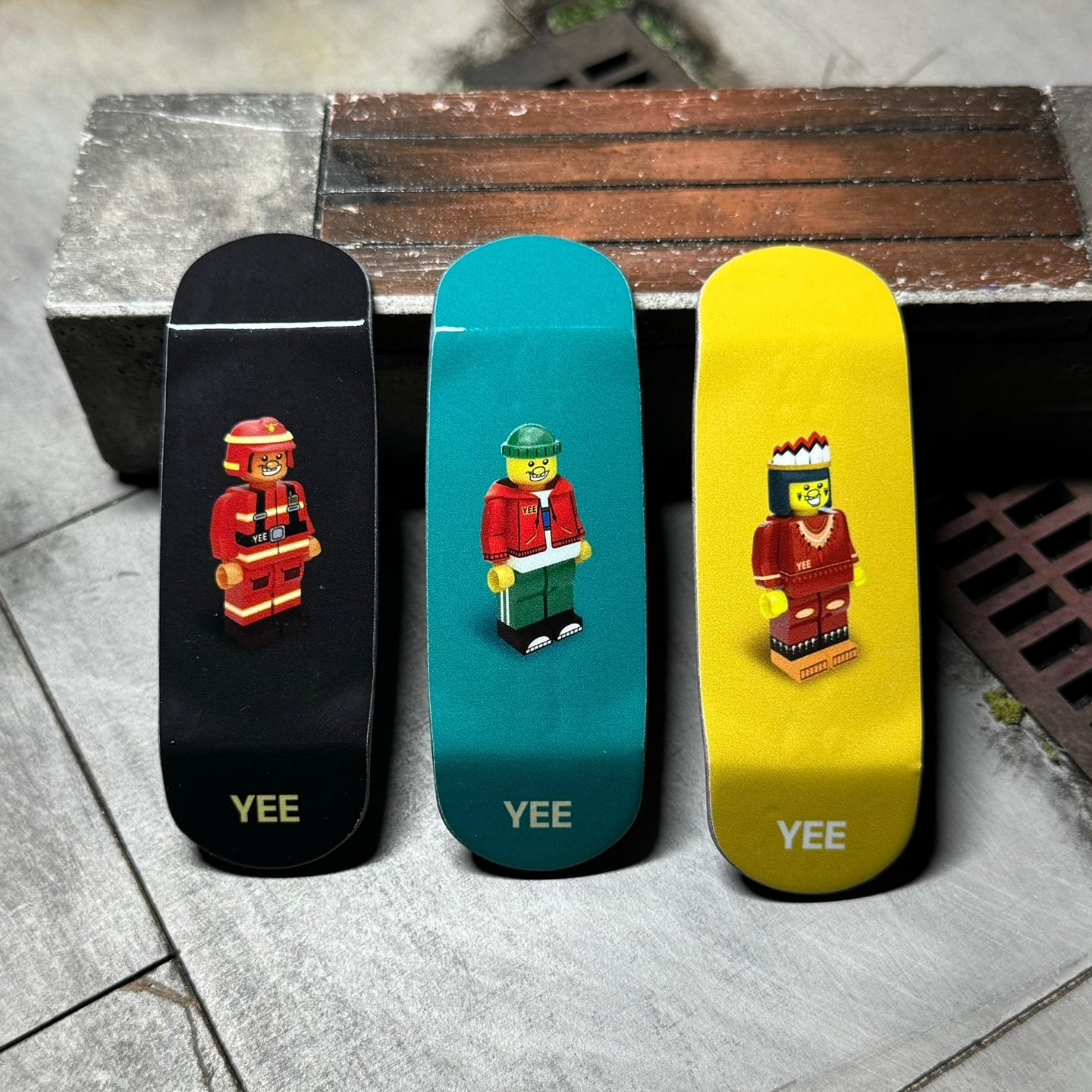YEE PRO DECK  'YELLOW LEGO'